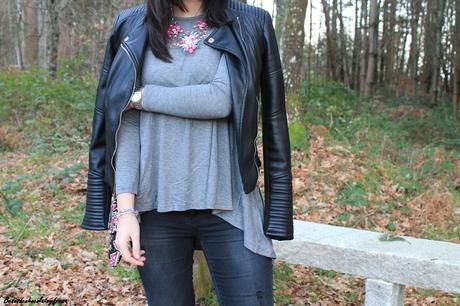 New t-shirt & etnic clutch