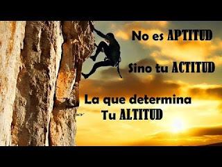 ACTITUD Y APTITUD