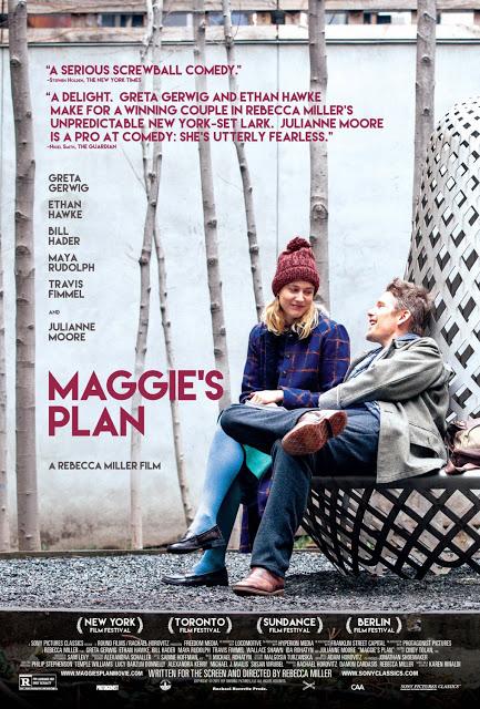 PÓSTER Y TRAILER EN V.O. DE MAGGIE´S PLAN, COMEDIA ROMANTICA CON ETHAN HAWKE Y GRETA GERWIG