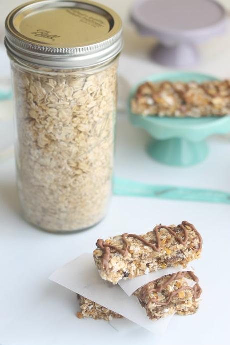 Barritas cereales sin horno Barritas cereales sin horno