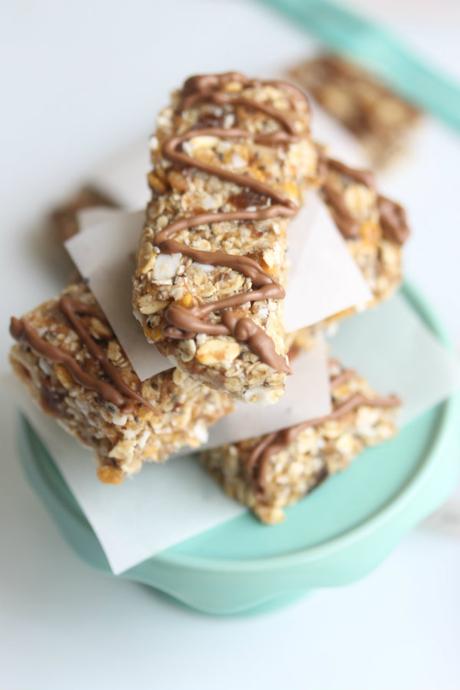 Barritas cereales sin horno Barritas cereales sin horno