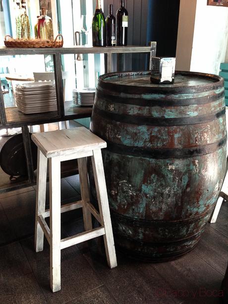 barril interior Nou Cal Ramonet baco y boca