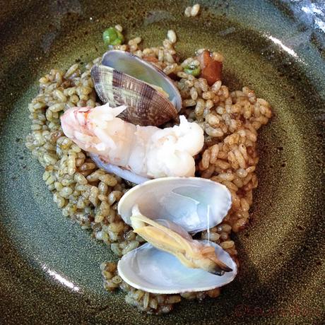 arroz Nou Cal Ramonet baco y boca