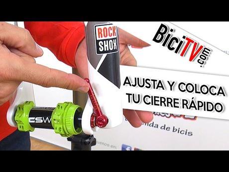 Cual es la forma correcta de colocar los cierres rápidos en una bici