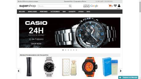 Tiendas online hechas con Prestashop - supershop