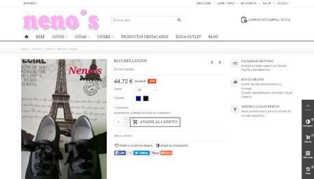 Tiendas online hechas con Prestashop - nenos2