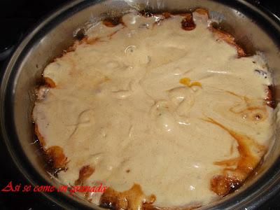 Pastel de manzana caramelizada Pastel de manzana caramelizada