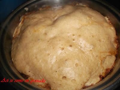 Pastel de manzana caramelizada Pastel de manzana caramelizada