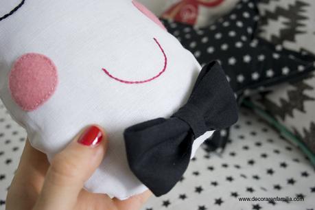 Cojín gota con plantilla descargable