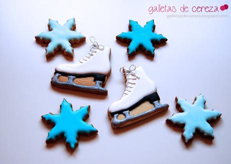 Galletas patines de hielo