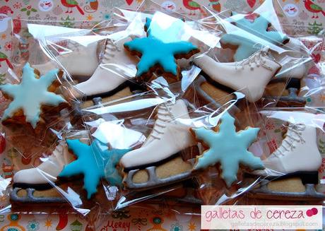 Galletas patines de hielo