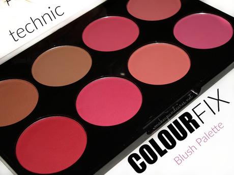 Colour Fix Blush Palette de Technic, la paleta perfecta para estrenar un colorete cada día.