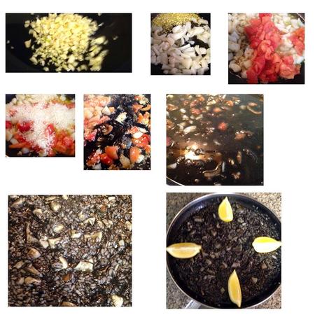 Blog de cocina, solo yo, blog solo yo, receta, cocina, arroz, arroz negro, sepia, ajos, #ComoSeHIzo #PasoAPaso #QueComemosHoy