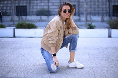 Quilted bomber jacket IMG_7264