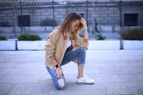 Quilted bomber jacket IMG_7267