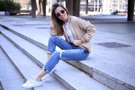 Quilted bomber jacket IMG_7275