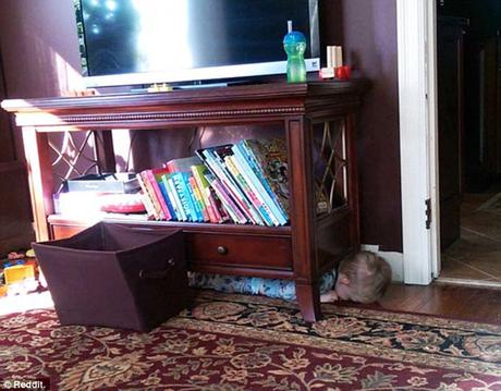 Niños que se esconden