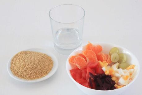 Ensalada de cuscús (apta celíacos). Reto#52 semanas 40/52 mamiclic_ensalada_cuscús_ingredientes