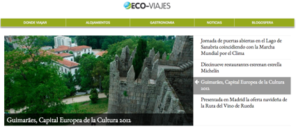 Este medio en España estrena cuatro webs temáticas ecoviajes