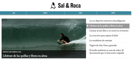 Este medio en España estrena cuatro webs temáticas Sin título1
