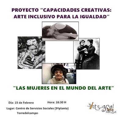 PROYECTO “CAPACIDADES CREATIVAS: ARTE INCLUSIVO PARA LA IGUALDAD”.