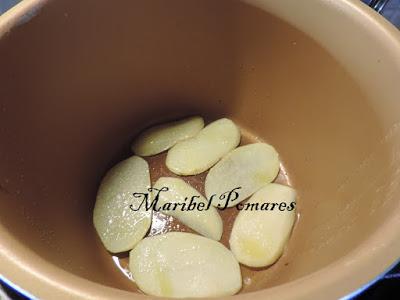 Crema de alcachofas.