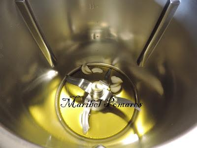 Crema de alcachofas.