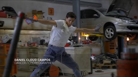 Daniel “Cloud” Campos el bailarin del spot de Cillit Bang