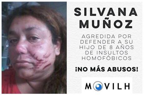 Chile. Ataque homofóbico a una madre por defender a su hijo.