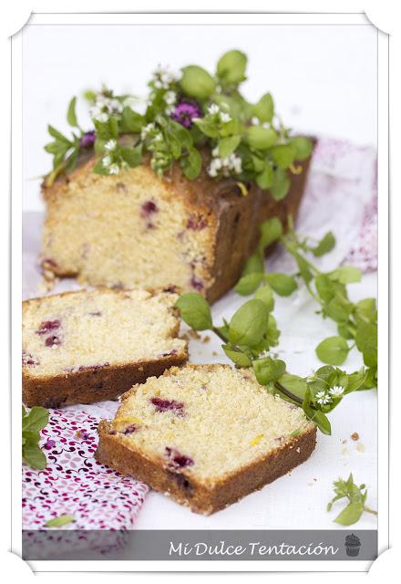 Loaf Cake de Frambuesas y Limón