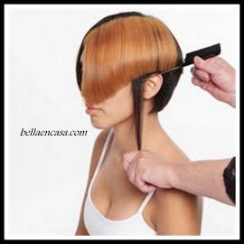 CABELLO NEGRO CON MECHONES DE COLORES , PASO A PASO !!