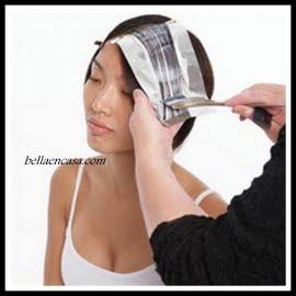 CABELLO NEGRO CON MECHONES DE COLORES , PASO A PASO !!