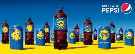 Pepsi lanza un nuevo packaging lleno de emojis #pepsiMoji