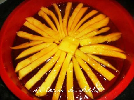 Tarta  de  mango