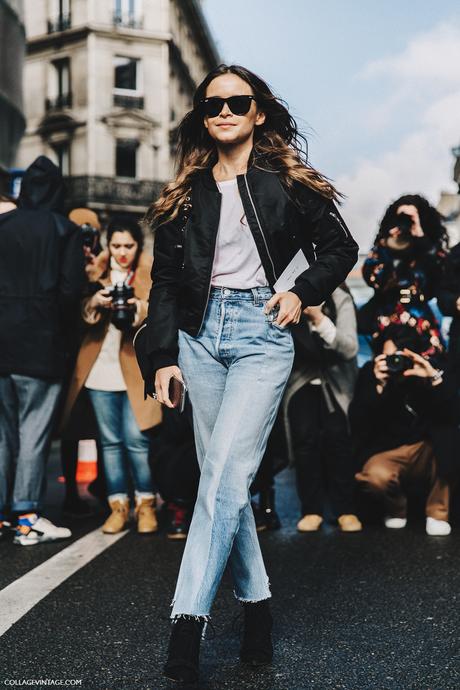 PFW-Paris_Fashion_Week_Fall_2016-Street_Style-Collage_Vintage-Miroslava_Duma-Vetements-Jeans-Backpack-Bomber-8
