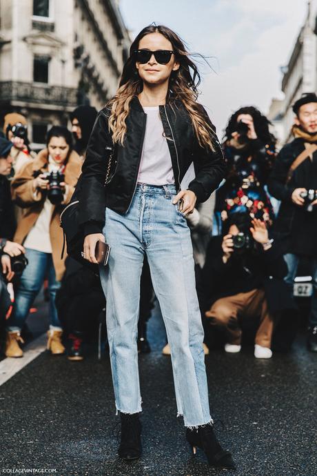 PFW-Paris_Fashion_Week_Fall_2016-Street_Style-Collage_Vintage-Miroslava_Duma-Vetements-Jeans-Backpack-Bomber-6