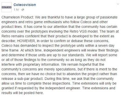 La Coleco Chameleon, más cerca de convertirse en un fiasco