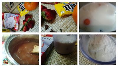 Chocolate caliente con chantillí