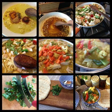 Curry de verduras Curry de verduras