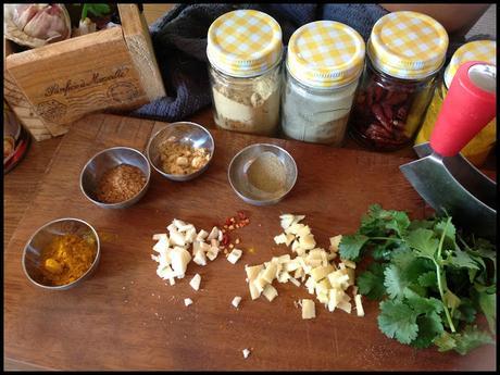 Curry de verduras Curry de verduras