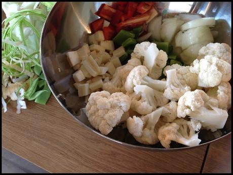 Curry de verduras Curry de verduras