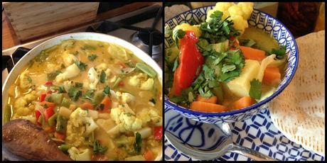 Curry de verduras Curry de verduras