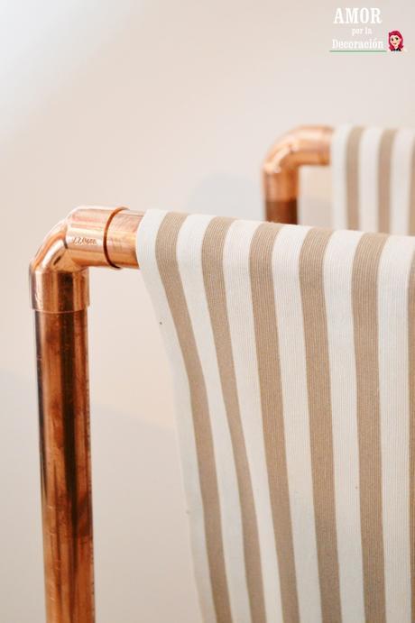 DIY REVISTERO DE COBRE Y TELA (SIN MÁQUINA DE COSER)