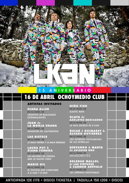 [Noticia] L Kan celebran su 15 aniversario con disco y concierto