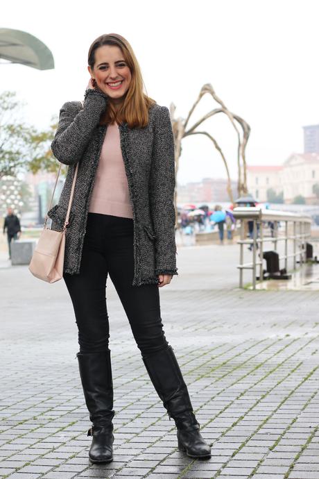 Outfit chic y sencillo para un viernes en Bilbao