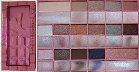 I HEART MAKEUP, Pink Fizz, paleta de sombras