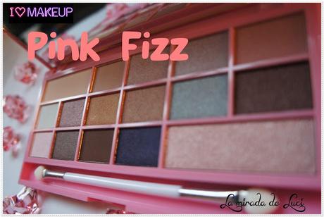 I HEART MAKEUP, Pink Fizz, paleta de sombras