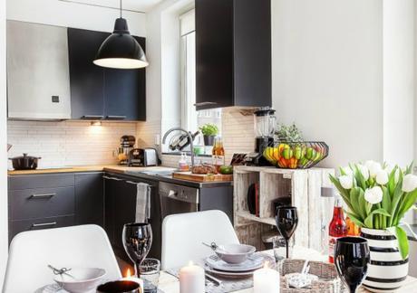 Madera de aspecto envejecido en estilo nórdico