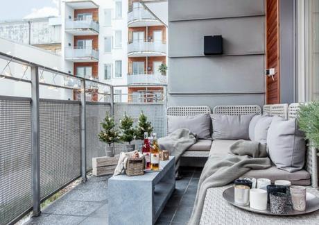 Madera de aspecto envejecido en estilo nórdico