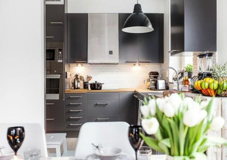 Madera de aspecto envejecido en estilo nórdico